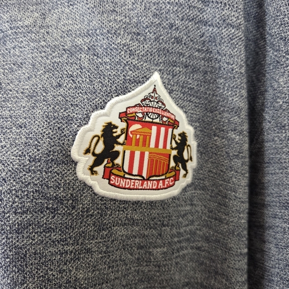 ⭐️Sunderland A.F.C. Gray Polo Shirt with Neon Accents size XXL - Picture 3 of 5